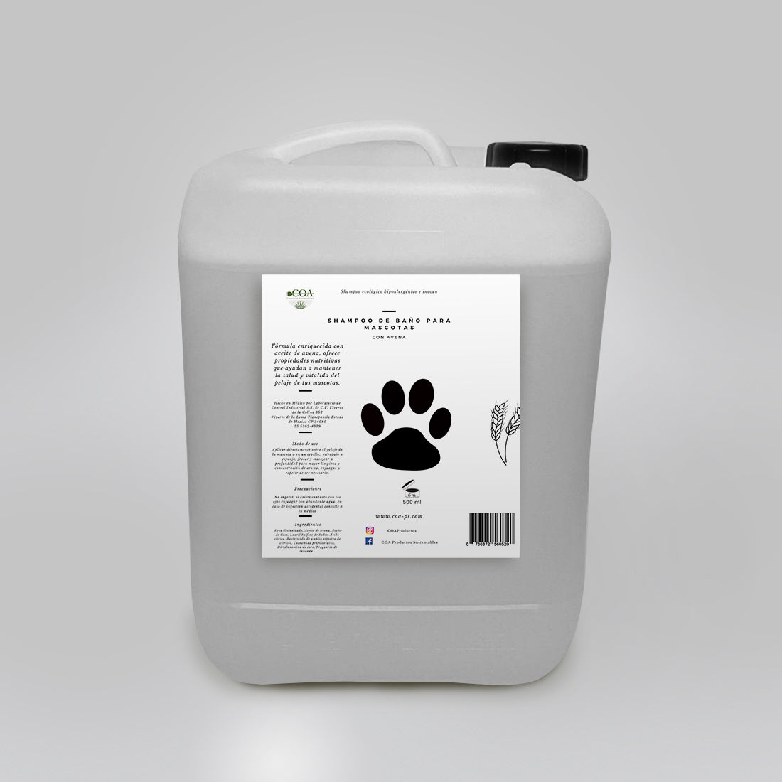 Shampoo de mascotas GALONES