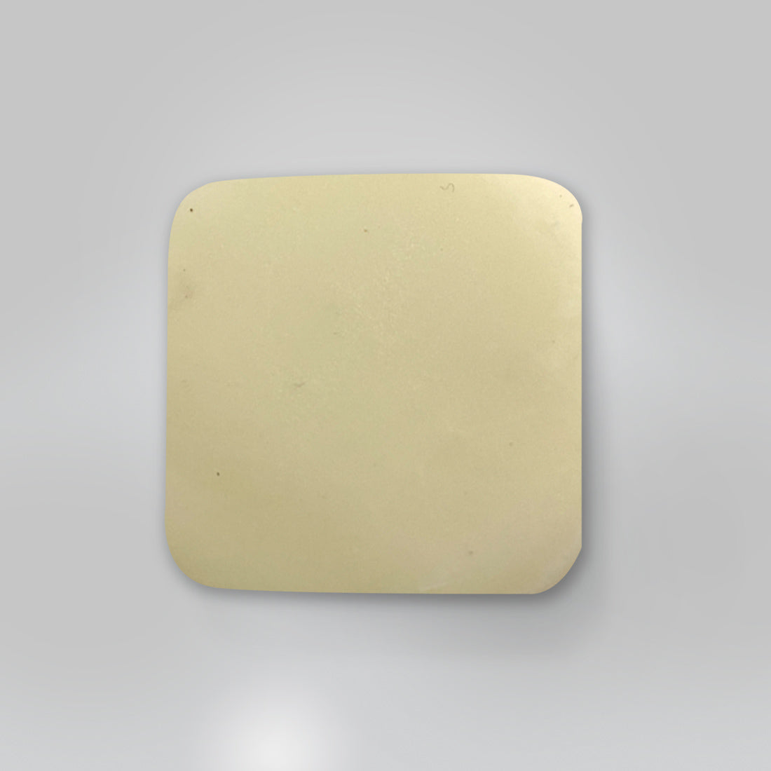 Crema sólida circular o cuadrada