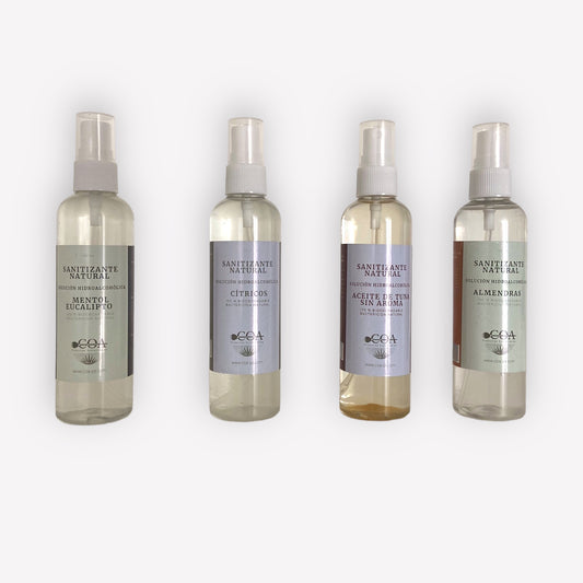 10 Beneficios de usar sanitizantes con aceites esenciales para manos.