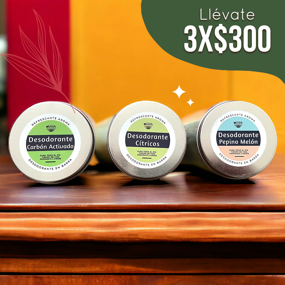 Desodorante en barra